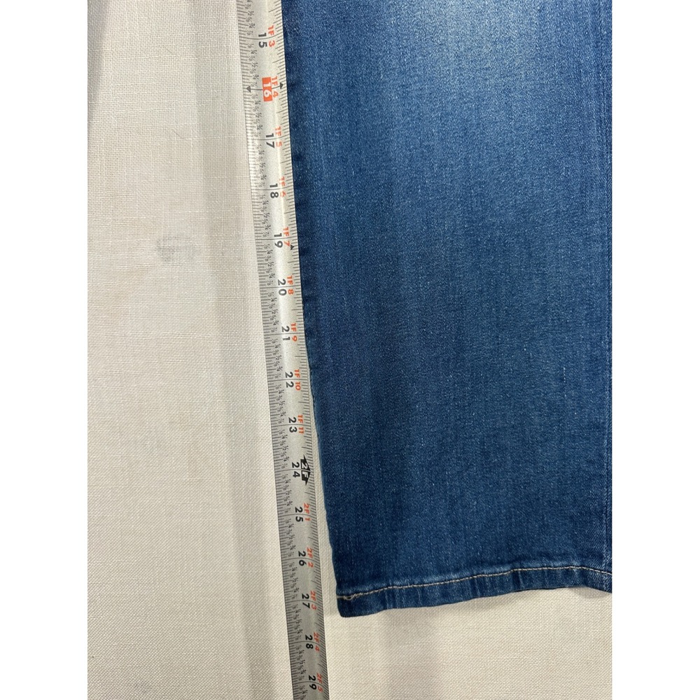 DL1961 Halle Straight High Rise Instasculpt Jeans Palm Springs Blue Size 30 - Picture 9 of 10